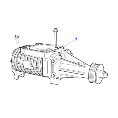 USED Supercharger assembly AJ85326